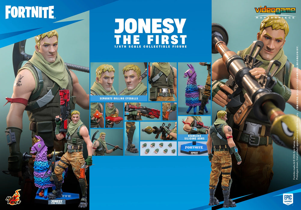 Hot Toys Video Games Masterpiece Series: Fortnite - Jonesy el Primero Escala 1/6