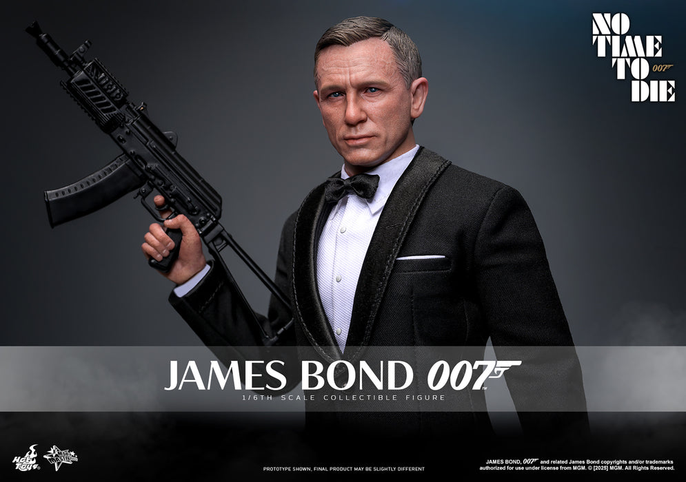 Hot Toys Movie Masterpiece Series: No Time to Die - James Bond 007 Escala 1/6