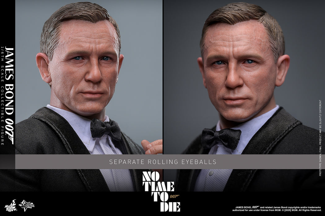 Hot Toys Movie Masterpiece Series: No Time to Die - James Bond 007 Escala 1/6