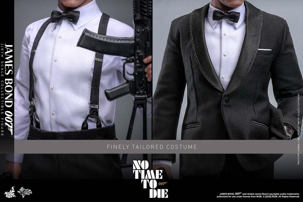 Hot Toys Movie Masterpiece Series: No Time to Die - James Bond 007 Escala 1/6