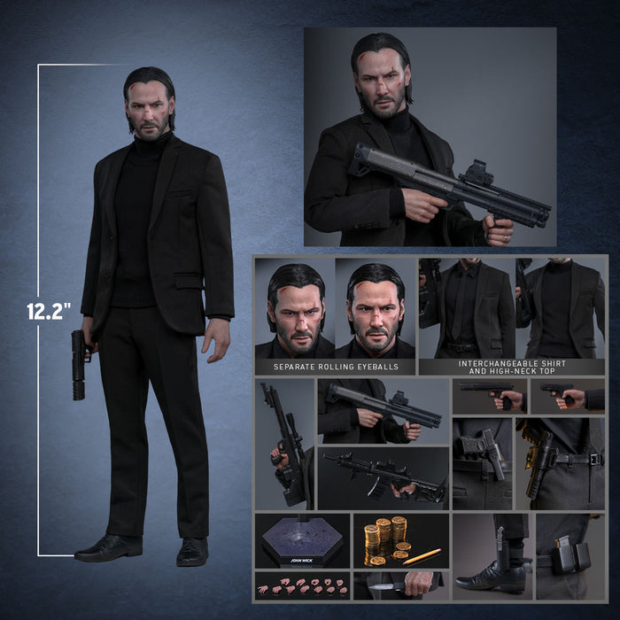 Hot Toys Movie Masterpiece Series: John Wick - John Wick Escala 1/6