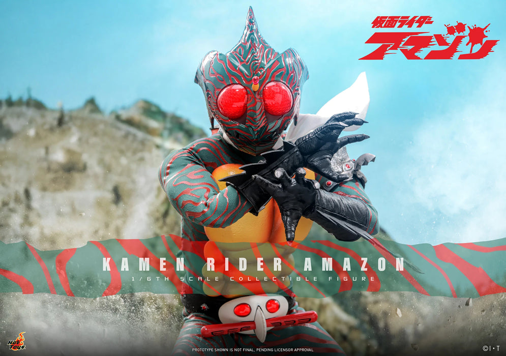 Hot Toys Movie Masterpiece Series: Kamen Ride - Amazon Escala 1/6