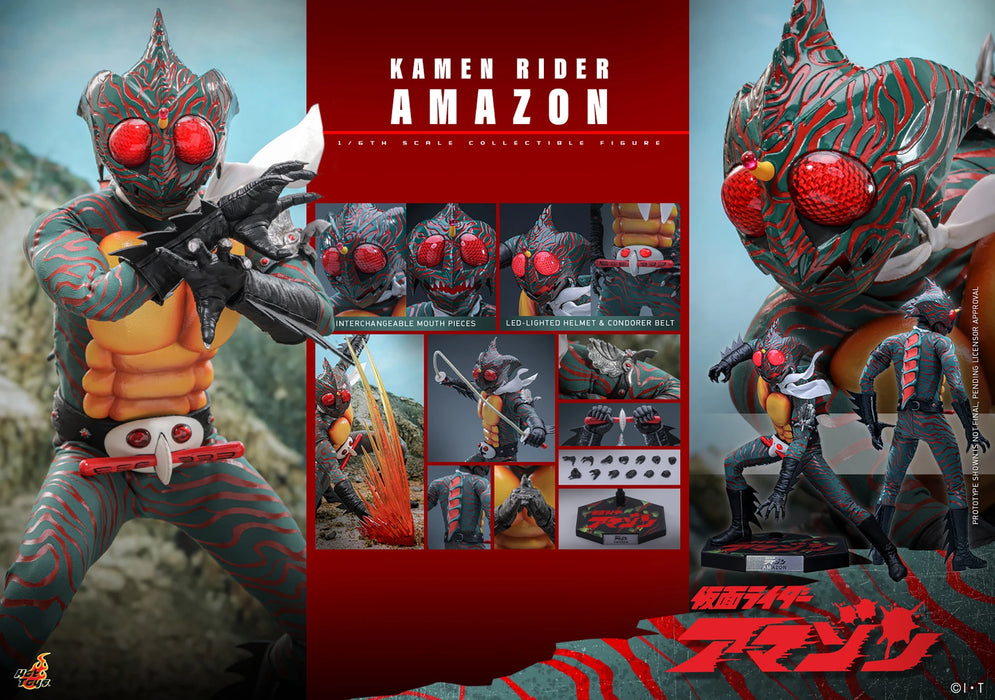 Hot Toys Movie Masterpiece Series: Kamen Ride - Amazon Escala 1/6