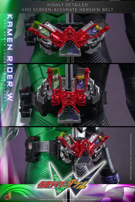Hot Toys Television Masterpiece Series: Kamen Rider - Kamen Rider W Escala 1/6