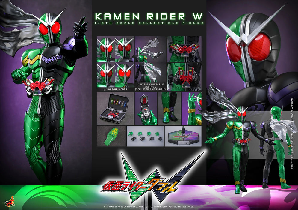 Hot Toys Television Masterpiece Series: Kamen Rider - Kamen Rider W Escala 1/6