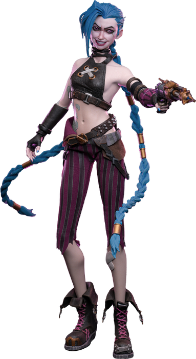 Hot Toys Video Games Masterpiece Series: Arcane League Of Legends - Jinx Escala 1/6