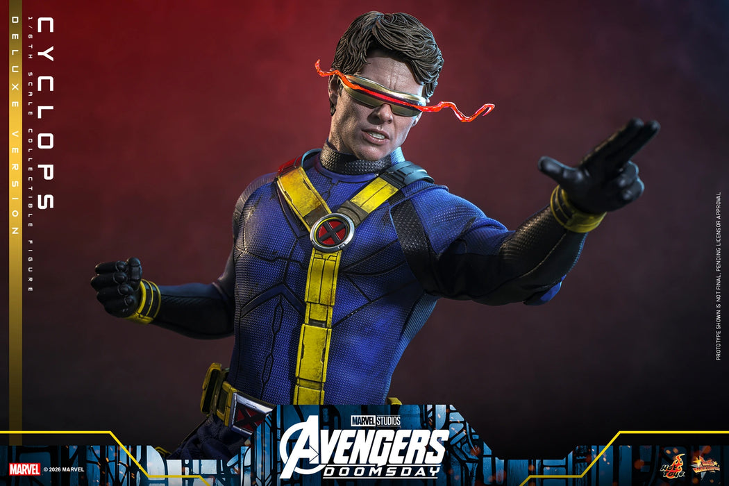 Hot Toys Movie Masterpiece Series: Avengers Doomsday - Cyclope Deluxe Escala 1/6