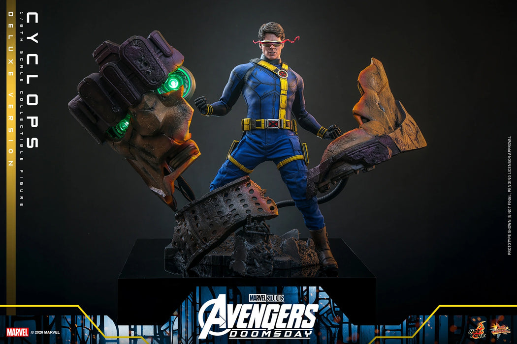 Hot Toys Movie Masterpiece Series: Avengers Doomsday - Cyclope Deluxe Escala 1/6