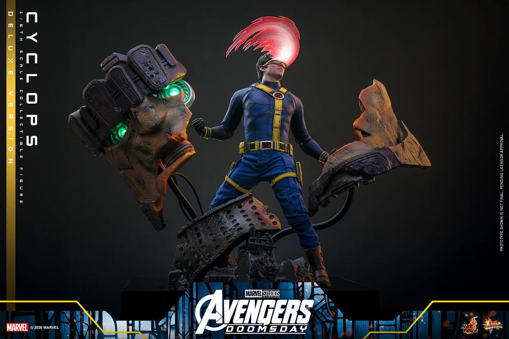 Hot Toys Movie Masterpiece Series: Avengers Doomsday - Cyclope Deluxe Escala 1/6
