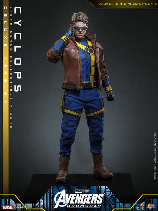 Hot Toys Movie Masterpiece Series: Avengers Doomsday - Cyclope Deluxe Escala 1/6