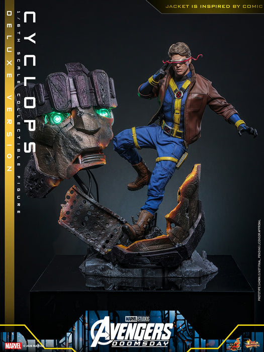 Hot Toys Movie Masterpiece Series: Avengers Doomsday - Cyclope Deluxe Escala 1/6