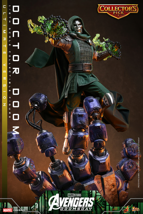 Hot Toys Movie Masterpiece Series: Avengers Doomsday - Doctor Doom Deluxe Escala 1/6