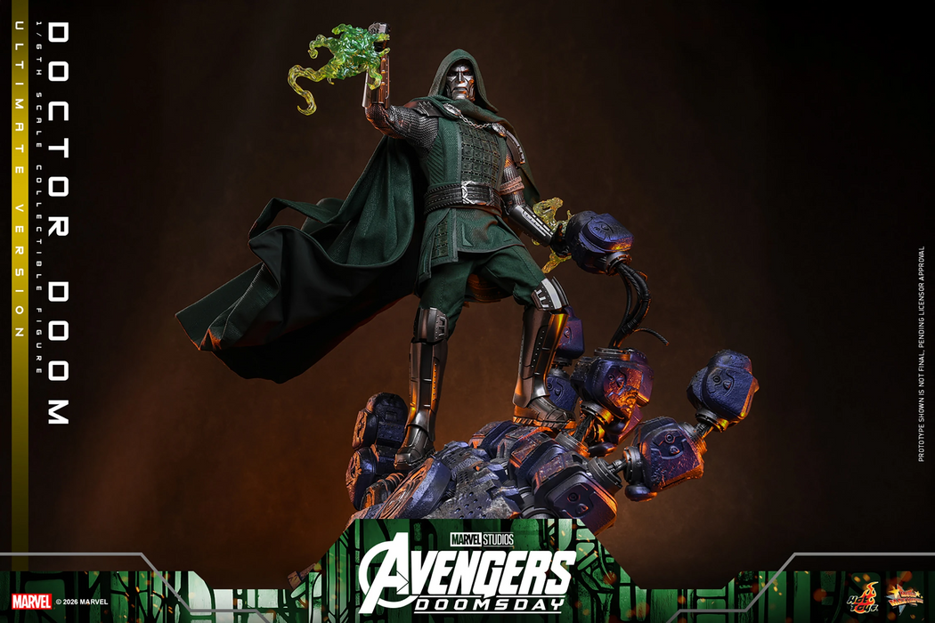 Hot Toys Movie Masterpiece Series: Avengers Doomsday - Doctor Doom Deluxe Escala 1/6