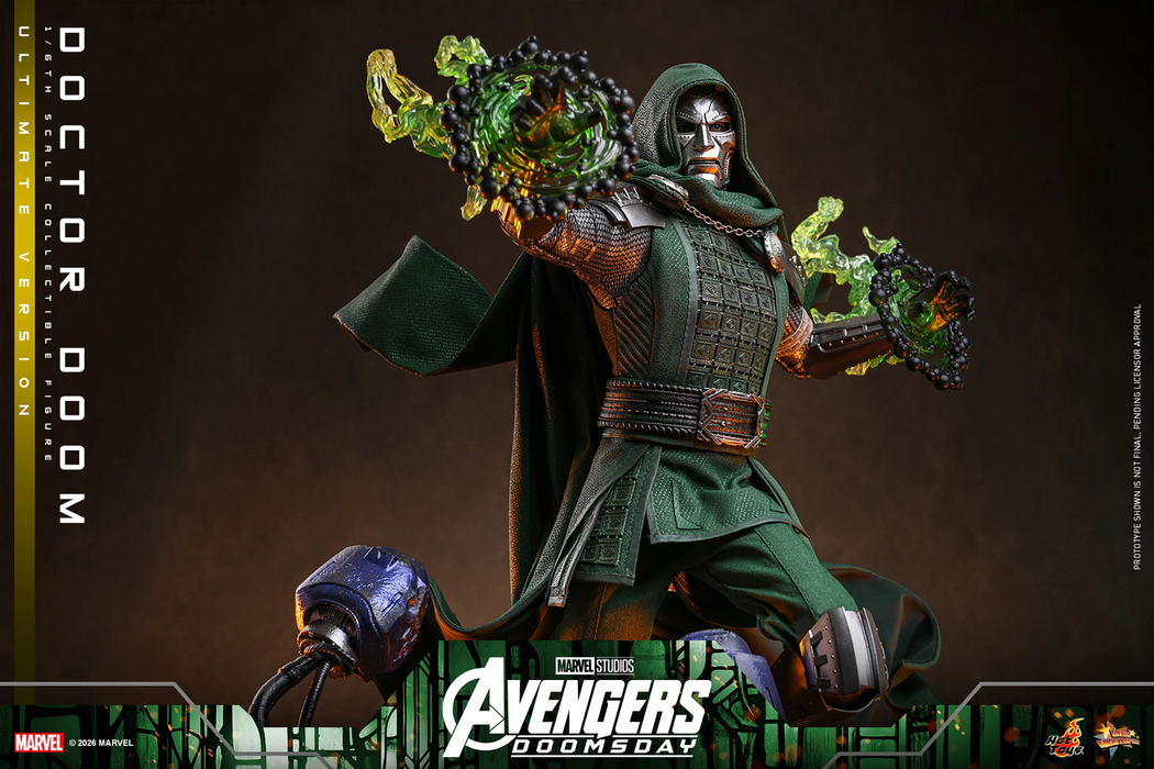 Hot Toys Movie Masterpiece Series: Avengers Doomsday - Doctor Doom Deluxe Escala 1/6
