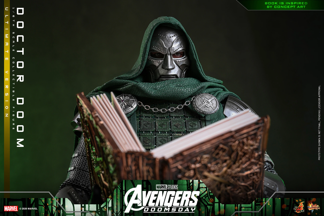 Hot Toys Movie Masterpiece Series: Avengers Doomsday - Doctor Doom Deluxe Escala 1/6