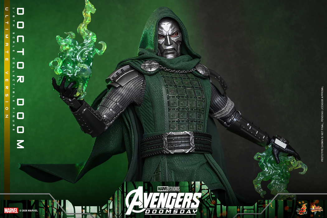Hot Toys Movie Masterpiece Series: Avengers Doomsday - Doctor Doom Deluxe Escala 1/6