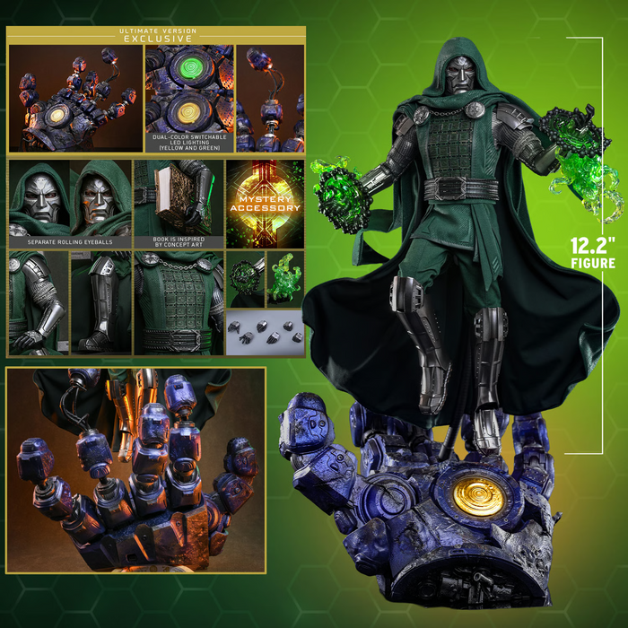 Hot Toys Movie Masterpiece Series: Avengers Doomsday - Doctor Doom Deluxe Escala 1/6