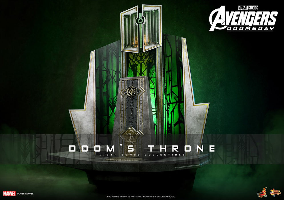 Hot Toys Movie Masterpiece Series: Avengers Doomsday - El Trono De La Perdicion Escala 1/6
