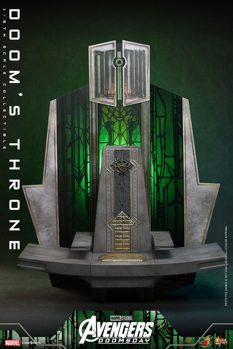 Hot Toys Movie Masterpiece Series: Avengers Doomsday - El Trono De La Perdicion Escala 1/6