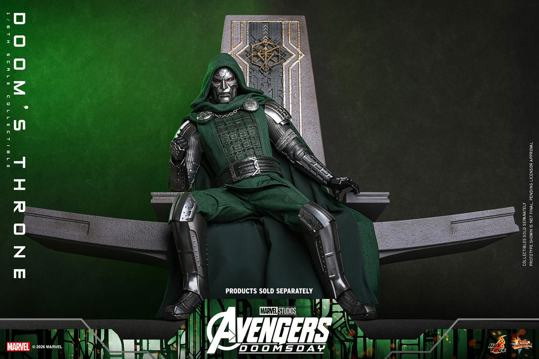 Hot Toys Movie Masterpiece Series: Avengers Doomsday - El Trono De La Perdicion Escala 1/6