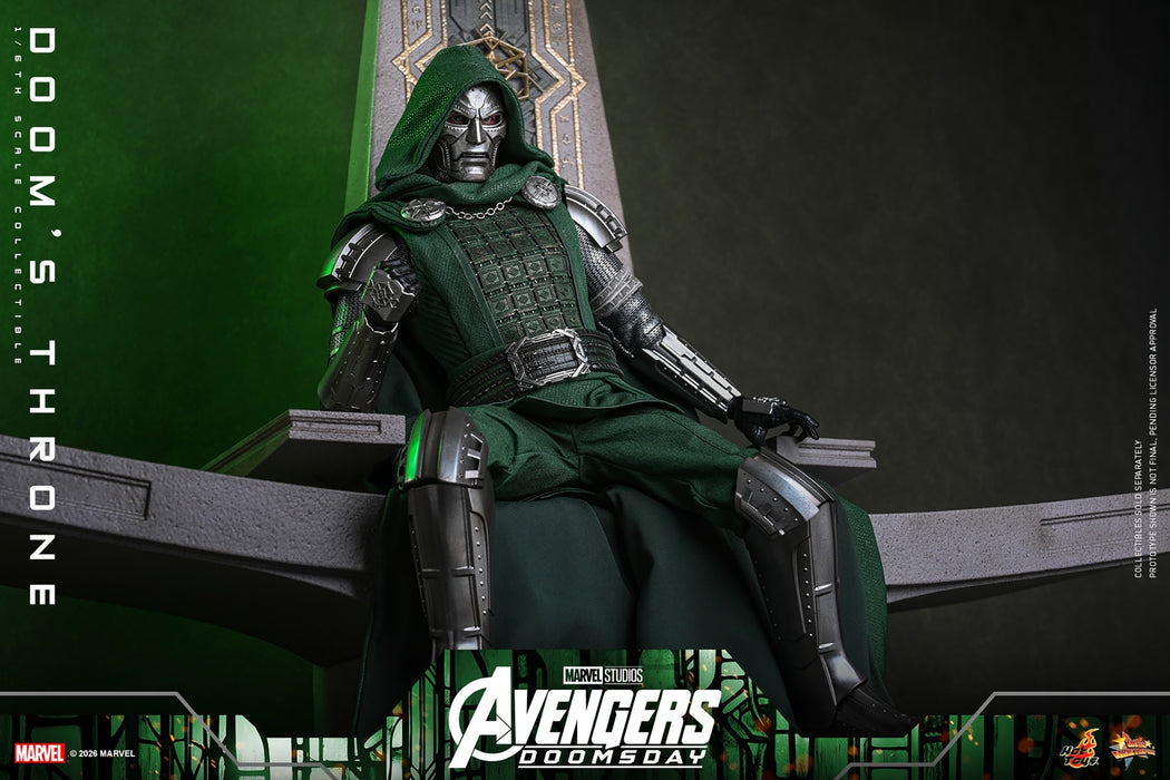Hot Toys Movie Masterpiece Series: Avengers Doomsday - El Trono De La Perdicion Escala 1/6