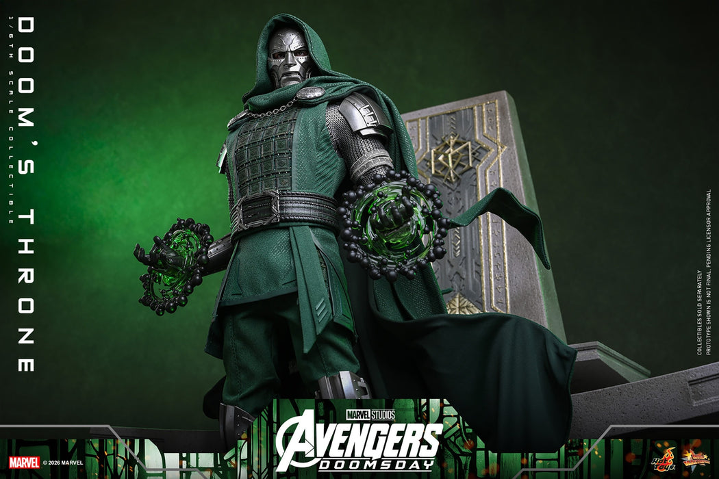 Hot Toys Movie Masterpiece Series: Avengers Doomsday - El Trono De La Perdicion Escala 1/6