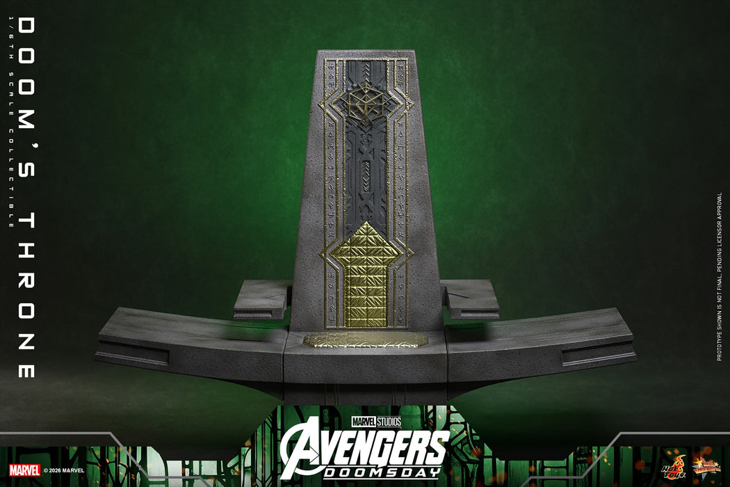 Hot Toys Movie Masterpiece Series: Avengers Doomsday - El Trono De La Perdicion Escala 1/6