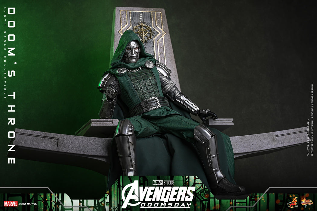 Hot Toys Movie Masterpiece Series: Avengers Doomsday - El Trono De La Perdicion Escala 1/6