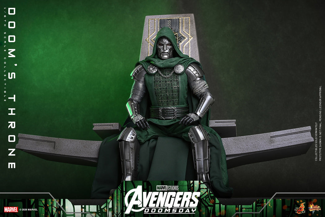 Hot Toys Movie Masterpiece Series: Avengers Doomsday - El Trono De La Perdicion Escala 1/6