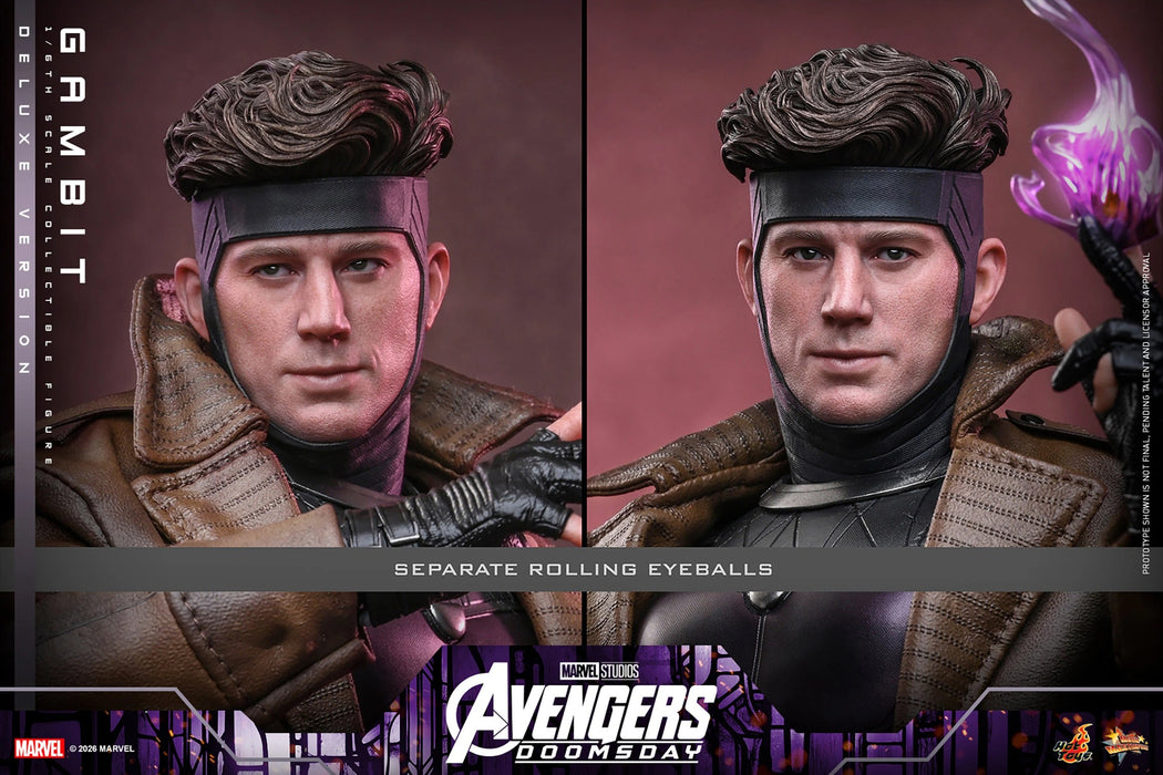 Hot Toys Movie Masterpiece Series: Avengers Doomsday - Gambito Deluxe Escala 1/6