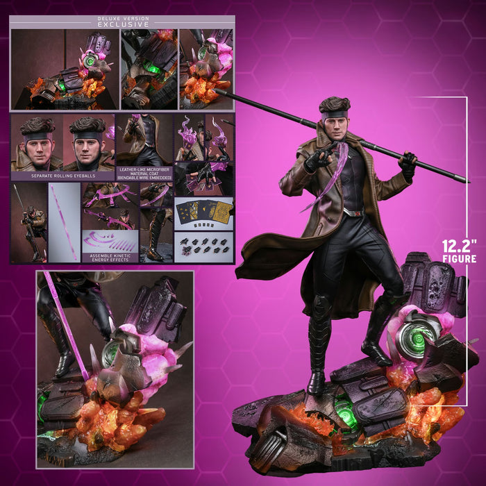 Hot Toys Movie Masterpiece Series: Avengers Doomsday - Gambito Deluxe Escala 1/6