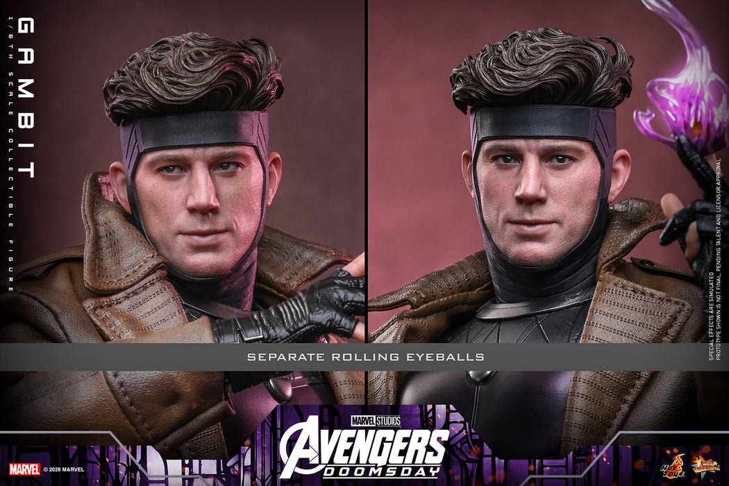 Hot Toys Movie Masterpiece Series: Avengers Doomsday - Gambito Escala 1/6