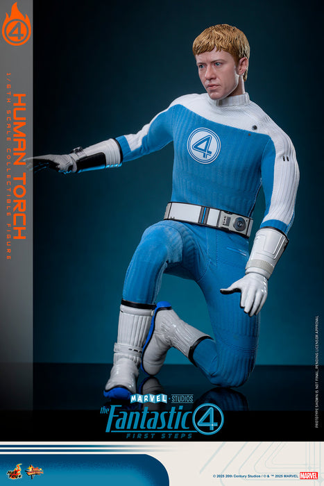 Hot Toys Movie Masterpiece Series: Marvel Los 4 Fantasticos - La Antorcha Humana Escala 1/6