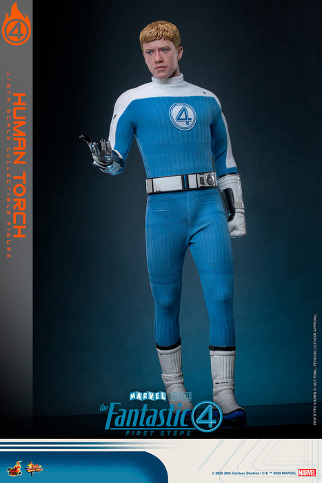 Hot Toys Movie Masterpiece Series: Marvel Los 4 Fantasticos - La Antorcha Humana Escala 1/6