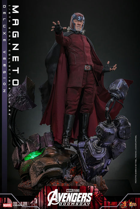 Hot Toys Movie Masterpiece Series: Avengers Doomsday - Magneto Deluxe Escala 1/6