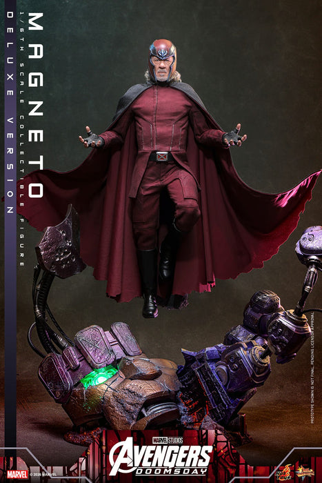 Hot Toys Movie Masterpiece Series: Avengers Doomsday - Magneto Deluxe Escala 1/6