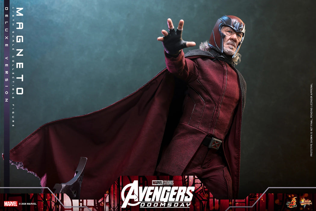 Hot Toys Movie Masterpiece Series: Avengers Doomsday - Magneto Deluxe Escala 1/6