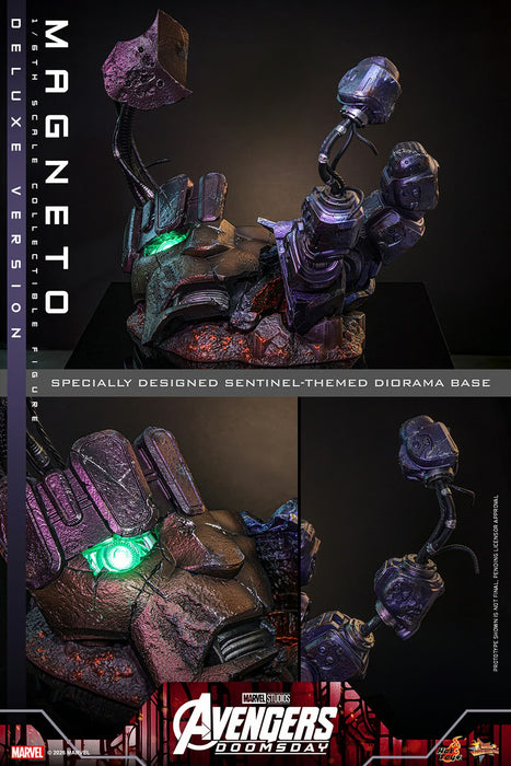 Hot Toys Movie Masterpiece Series: Avengers Doomsday - Magneto Deluxe Escala 1/6