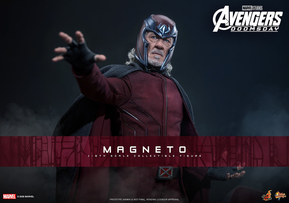 Hot Toys Movie Masterpiece Series: Avengers Doomsday - Magneto Escala 1/6