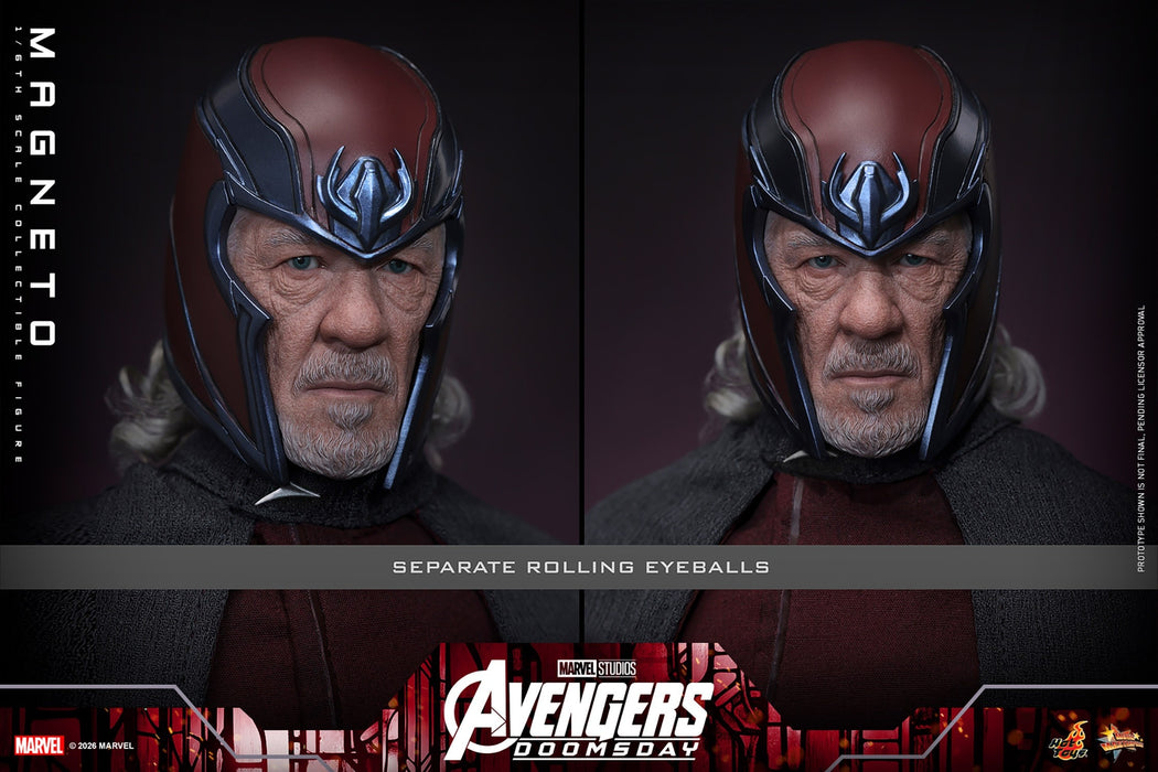 Hot Toys Movie Masterpiece Series: Avengers Doomsday - Magneto Escala 1/6