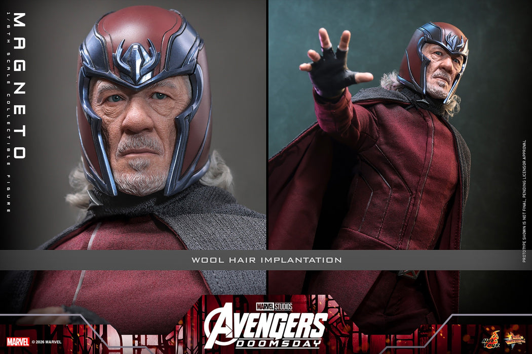 Hot Toys Movie Masterpiece Series: Avengers Doomsday - Magneto Escala 1/6