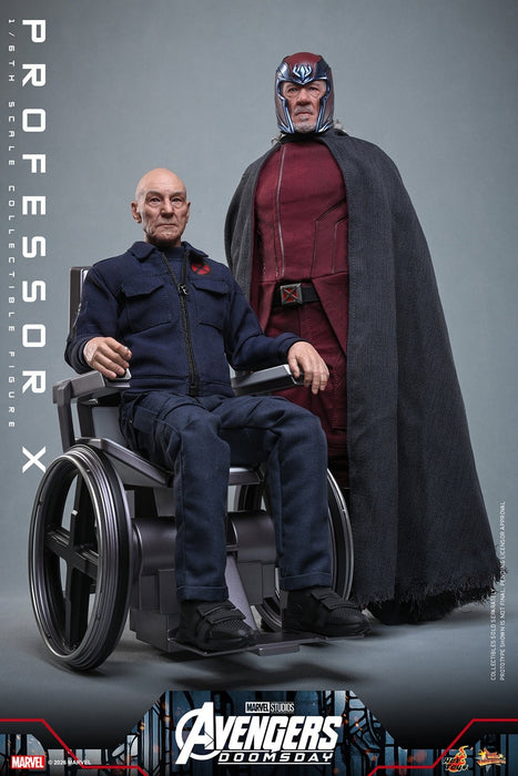 Hot Toys Movie Masterpiece Series: Avengers Doomsday - Professor X Escala 1/6
