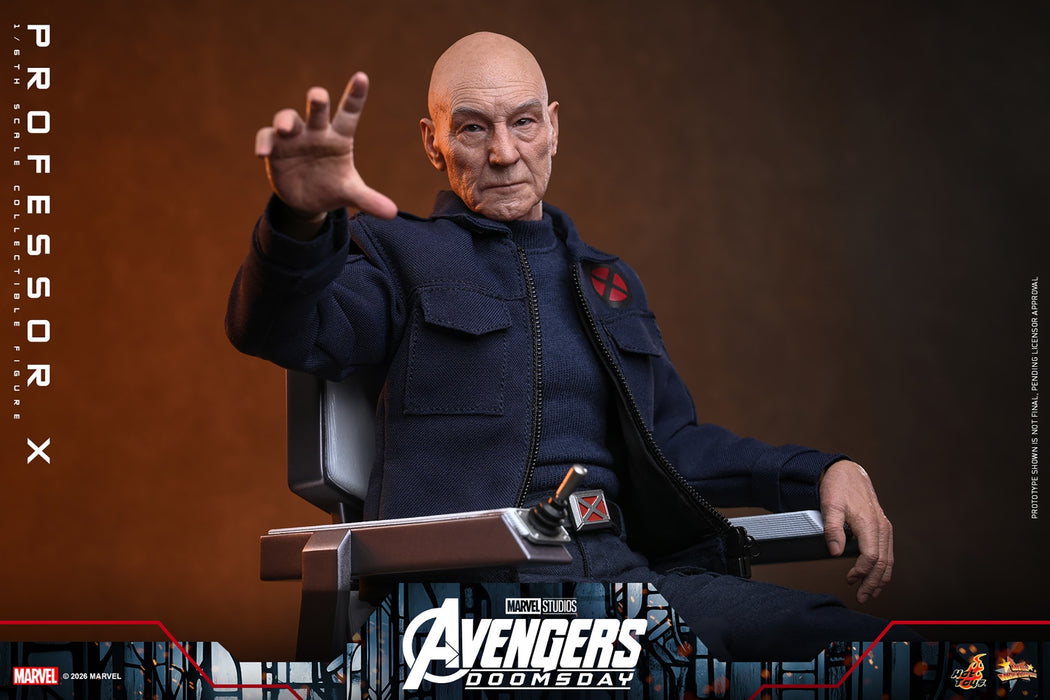 Hot Toys Movie Masterpiece Series: Avengers Doomsday - Professor X Escala 1/6