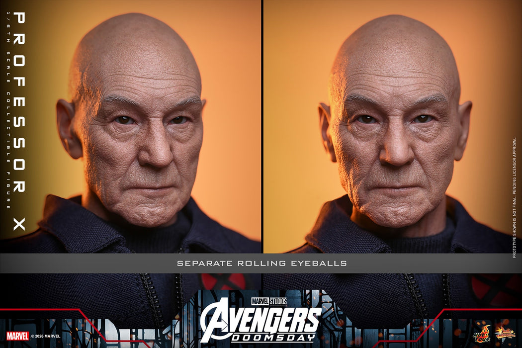 Hot Toys Movie Masterpiece Series: Avengers Doomsday - Professor X Escala 1/6