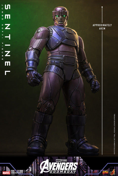 Hot Toys Jumbo Sofvi: Marvel Avengers Doomsday - Sentinela 60 cm