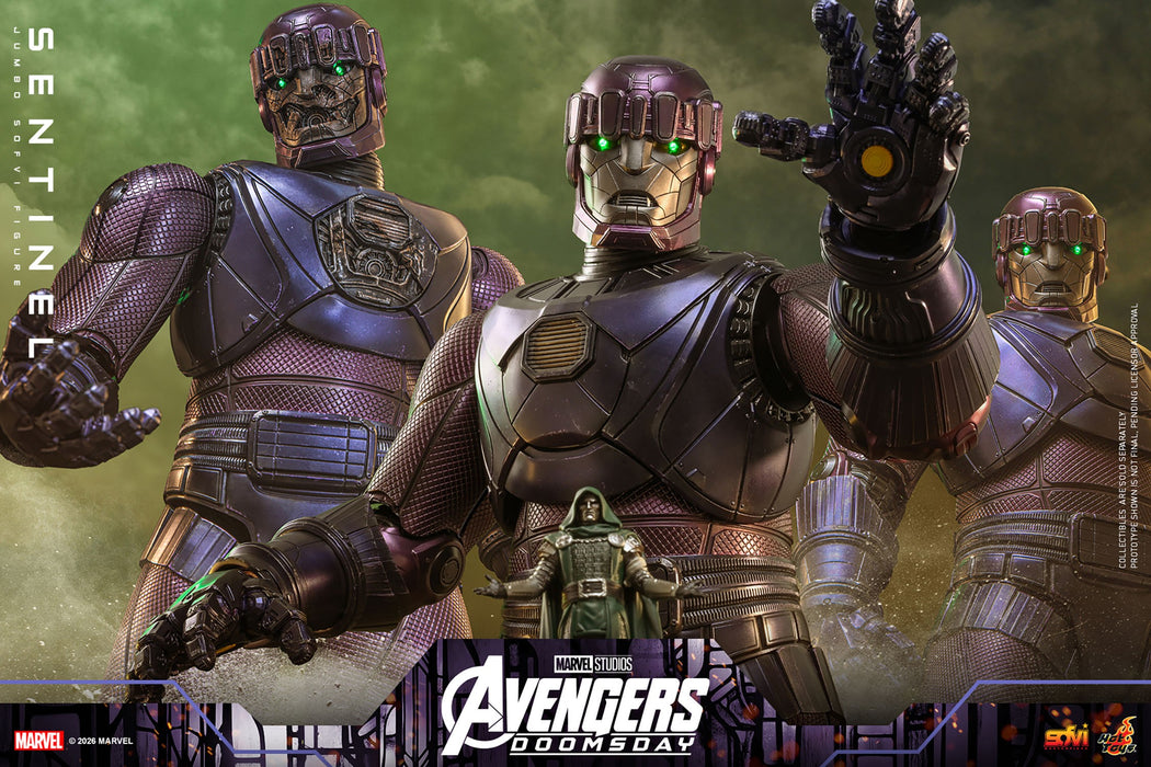 Hot Toys Jumbo Sofvi: Marvel Avengers Doomsday - Sentinela 60 cm