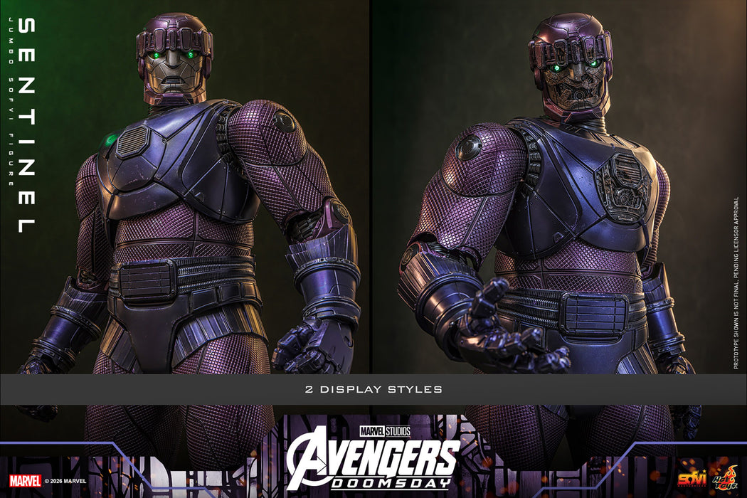 Hot Toys Jumbo Sofvi: Marvel Avengers Doomsday - Sentinela 60 cm