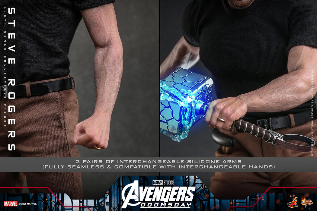 Hot Toys Movie Masterpiece Series: Avengers Doomsday - Steve Rogers Escala 1/6