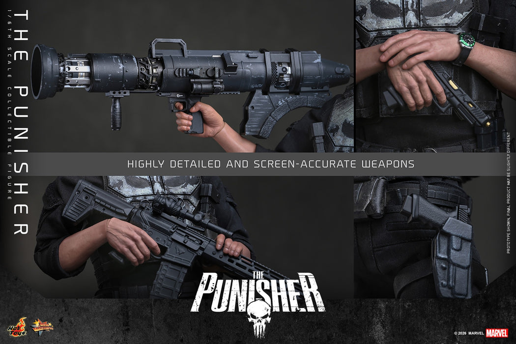 Hot Toys Television Masterpiece Series: Marvel The Punisher - Punisher Escala 1/6