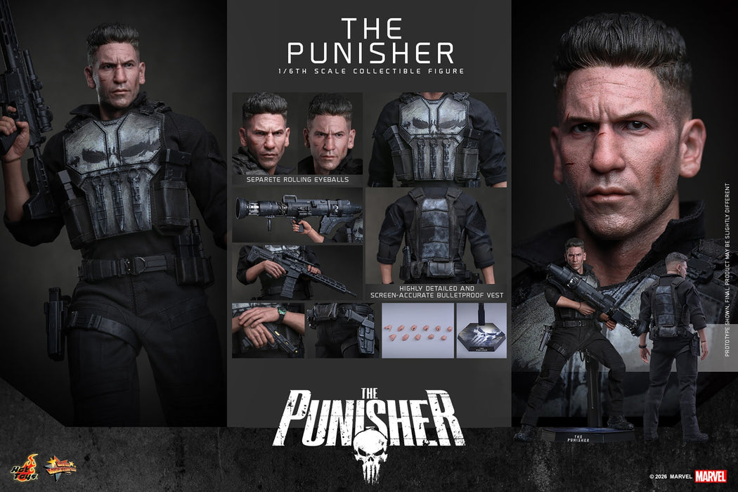 Hot Toys Television Masterpiece Series: Marvel The Punisher - Punisher Escala 1/6
